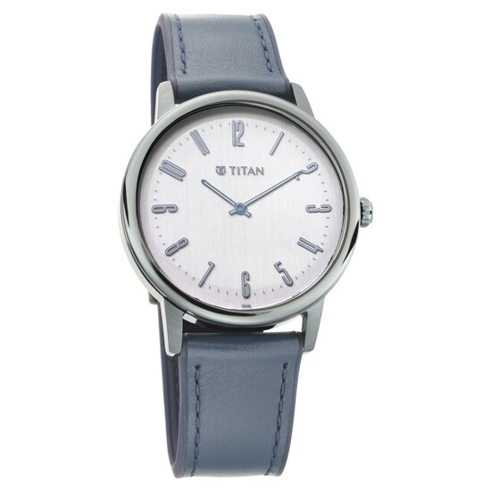 TITAN Athleisure - Grey Dial Hybrid Strap Watch